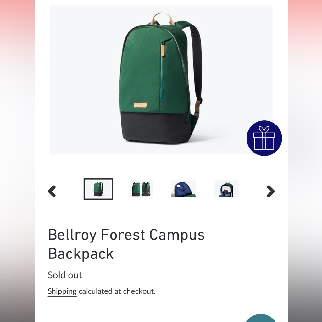 Bellroy Backpack